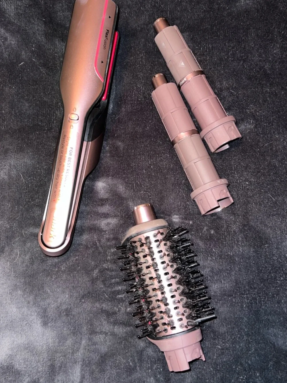 Shark FlexFusion Accessories - Barrel Rollers, Volume Round Brush & Straightener - Picture 3 of 10